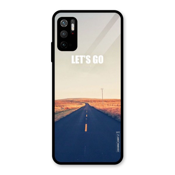 Lets Wander Glass Back Case for Poco M3 Pro 5G