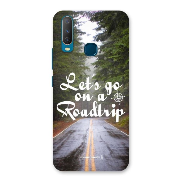 Lets go on a Roadtrip Back Case for Vivo Y15