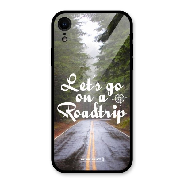 Lets go on a Roadtrip Glass Back Case for XR