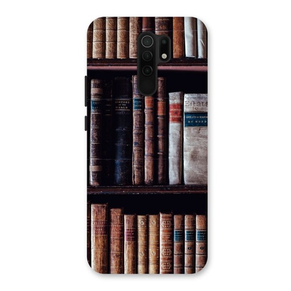 Library Love Back Case for Redmi 9 Prime