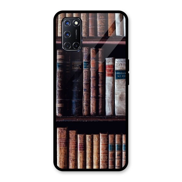 Library Love Glass Back Case for Oppo A52