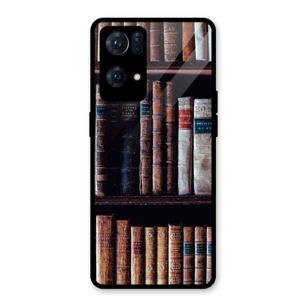 Library Love Glass Back Case for Oppo Reno7 Pro 5G