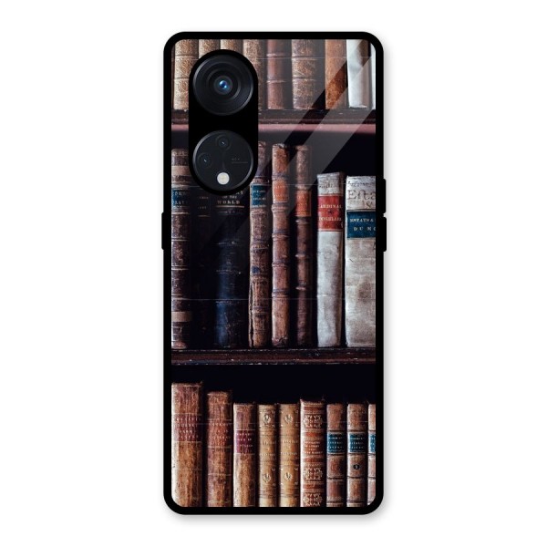 Library Love Glass Back Case for Reno8 T 5G