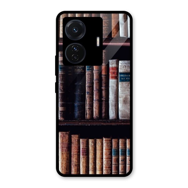 Library Love Glass Back Case for Vivo T1 Pro