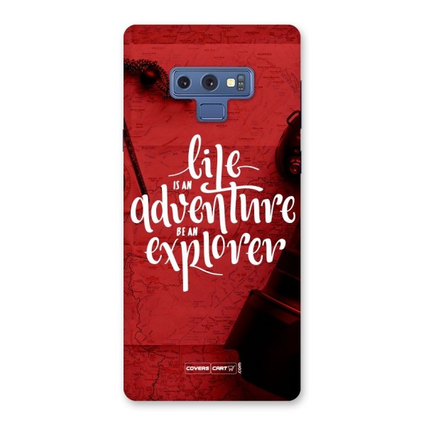 Life Adventure Explorer Back Case for Galaxy Note 9