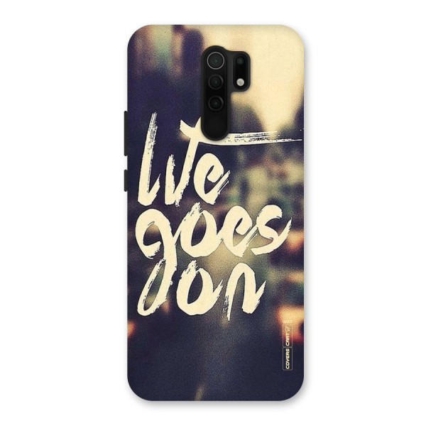 Life Goes On Back Case for Redmi 9 Prime