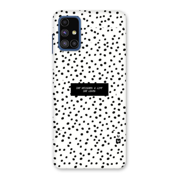 Life Loved Back Case for Galaxy M51