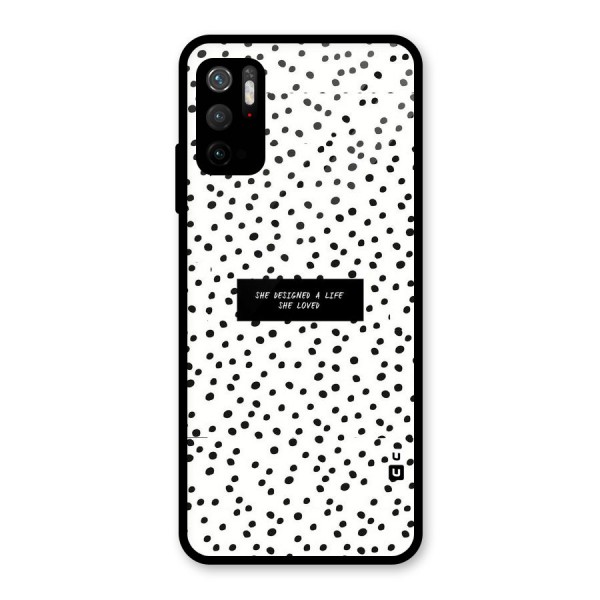 Life Loved Glass Back Case for Poco M3 Pro 5G