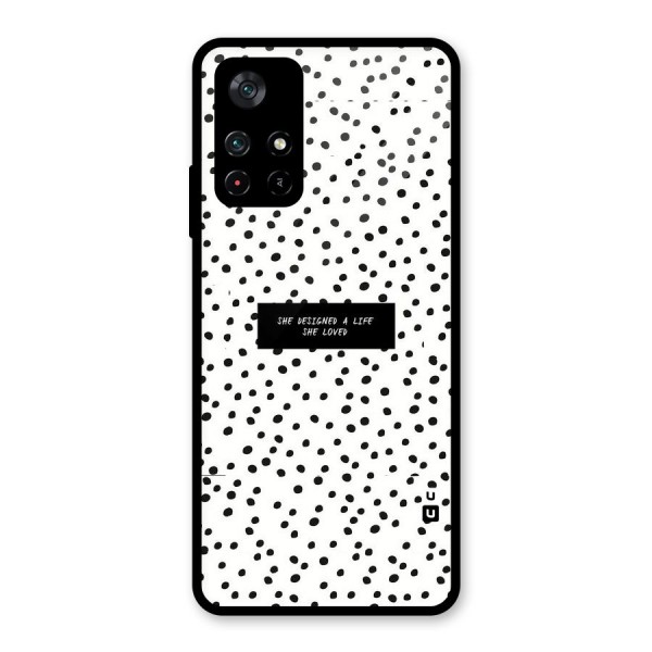 Life Loved Glass Back Case for Poco M4 Pro 5G