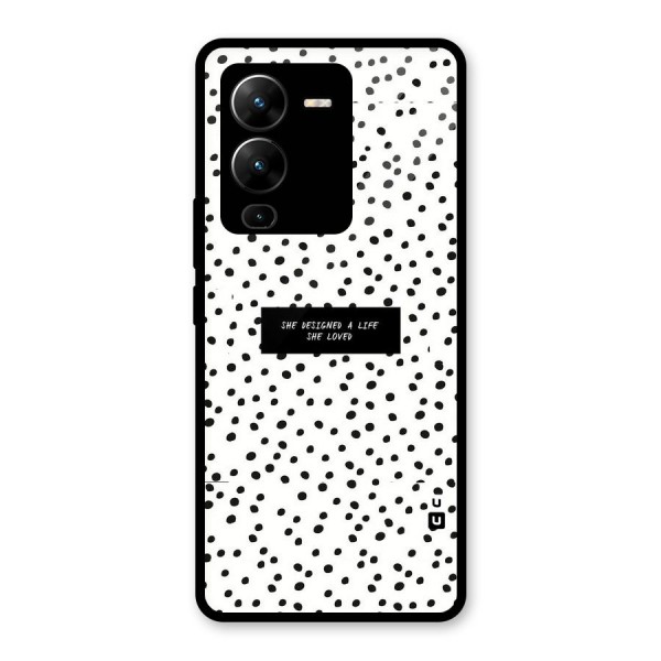 Life Loved Glass Back Case for Vivo V25 Pro