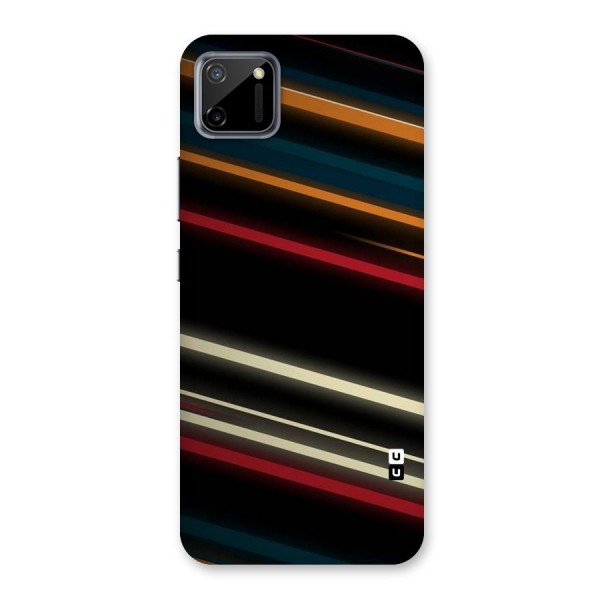 Light Diagonal Stripes Back Case for Realme C11