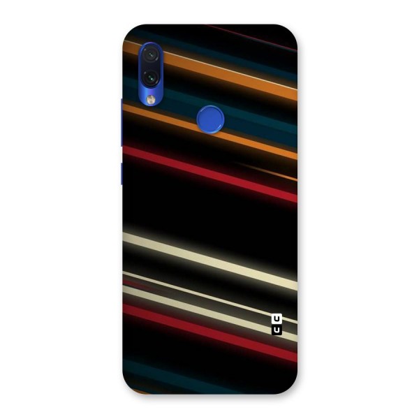 Light Diagonal Stripes Back Case for Redmi Note 7