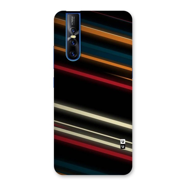 Light Diagonal Stripes Back Case for Vivo V15 Pro