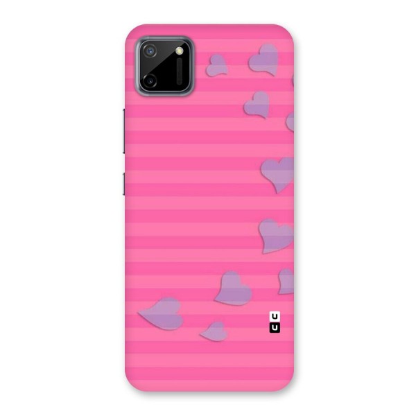 Light Heart Stripes Back Case for Realme C11