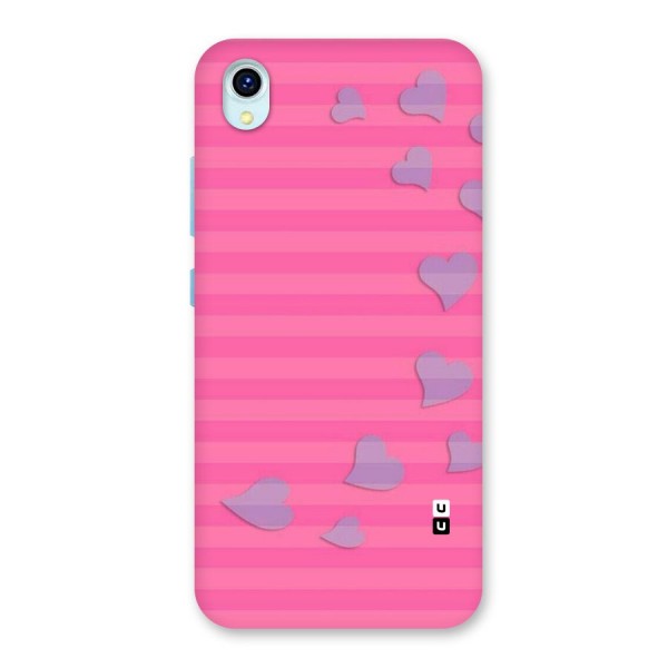 Light Heart Stripes Back Case for Vivo Y1s