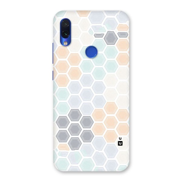 Light Hexagons Back Case for Redmi Note 7