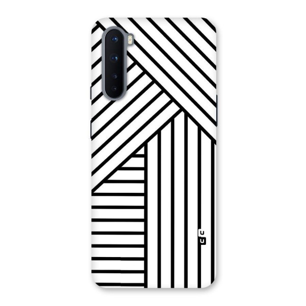 Lines Pattern Stripes Back Case for OnePlus Nord