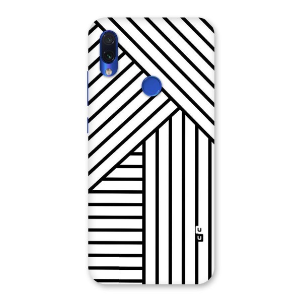 Lines Pattern Stripes Back Case for Redmi Note 7