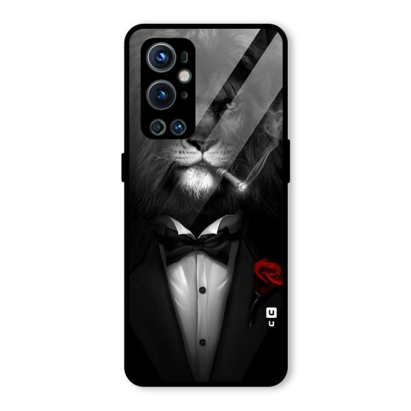 Lion Class Glass Back Case for OnePlus 9 Pro