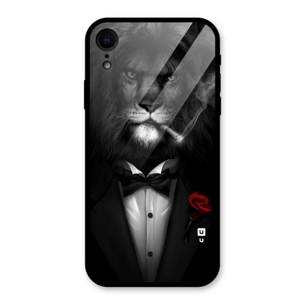 Lion Class Glass Back Case for XR