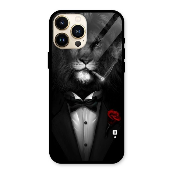 Lion Class Glass Back Case for iPhone 13 Pro Max