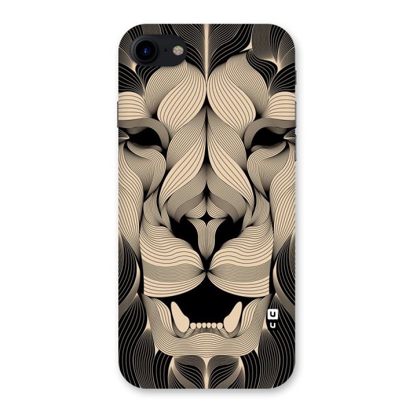 Lion Shape Design Back Case for iPhone SE 2020