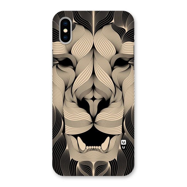 Lion Shape Design Back Case for iPhone X