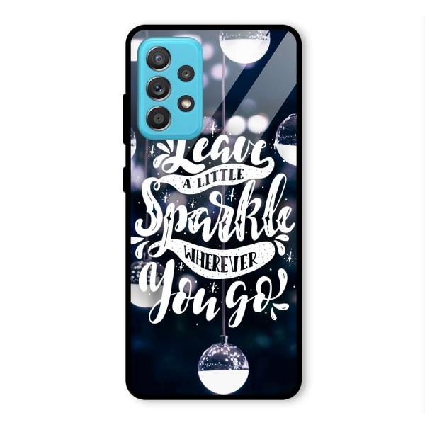 Little Spark Glass Back Case for Galaxy A52s 5G