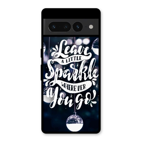 Little Spark Glass Back Case for Google Pixel 7 Pro