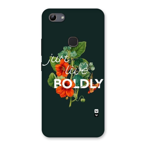 Live Boldly Back Case for Vivo Y81