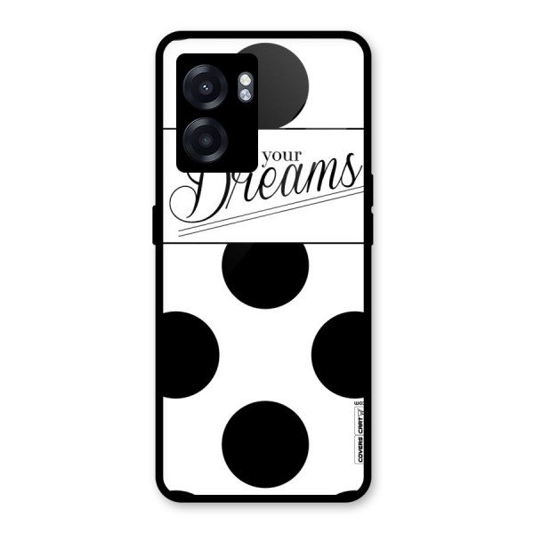 Live Your Dreams Glass Back Case for Oppo K10 (5G)