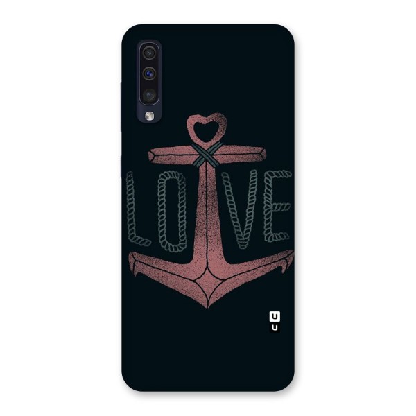 Love Anchor Form Back Case for Galaxy A50