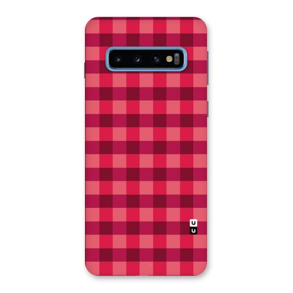 Love Checks Back Case for Galaxy S10