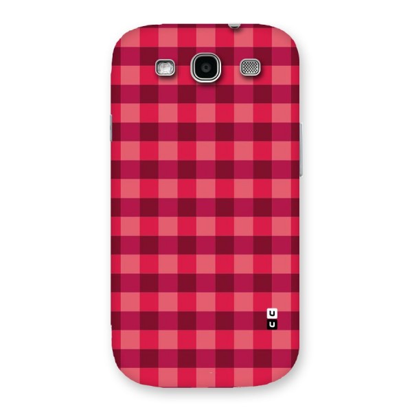 Love Checks Back Case for Galaxy S3 Neo