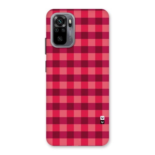 Love Checks Back Case for Redmi Note 10