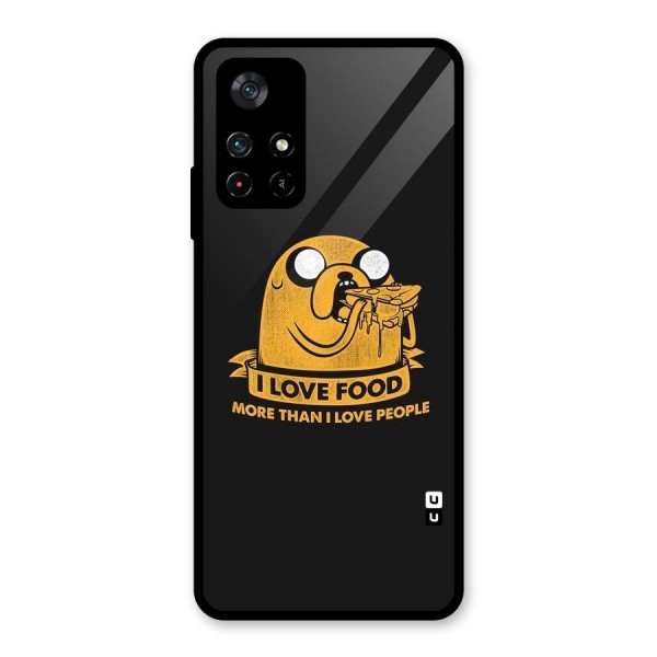 Love Food Glass Back Case for Poco M4 Pro 5G