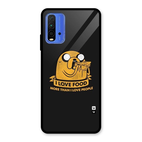 Love Food Glass Back Case for Redmi 9 Power