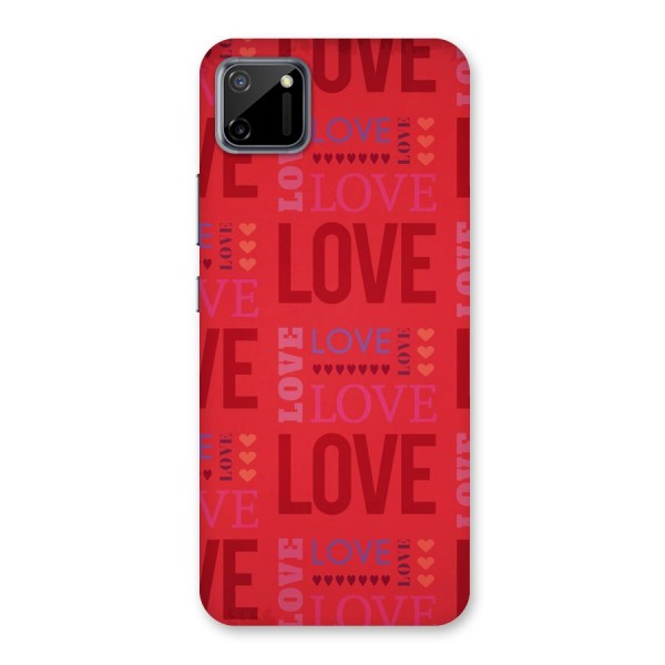 Love Pattern Back Case for Realme C11