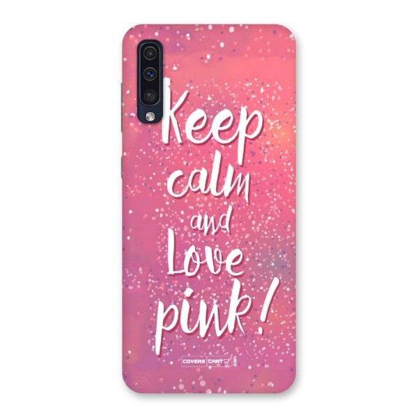 Love Pink Back Case for Galaxy A50