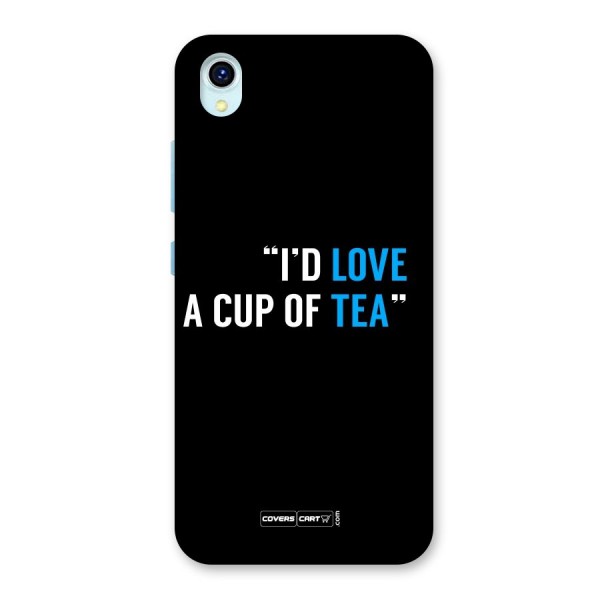 Love Tea Back Case for Vivo Y1s