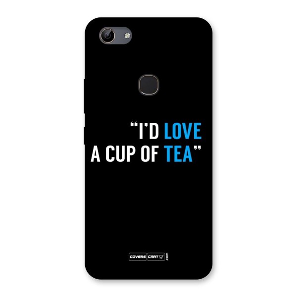 Love Tea Back Case for Vivo Y81