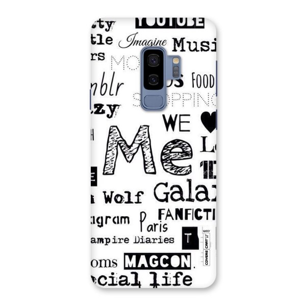 Love Things Back Case for Galaxy S9 Plus