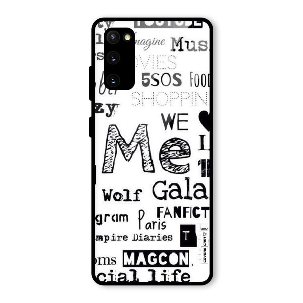 Love Things Glass Back Case for Galaxy S20 FE 5G