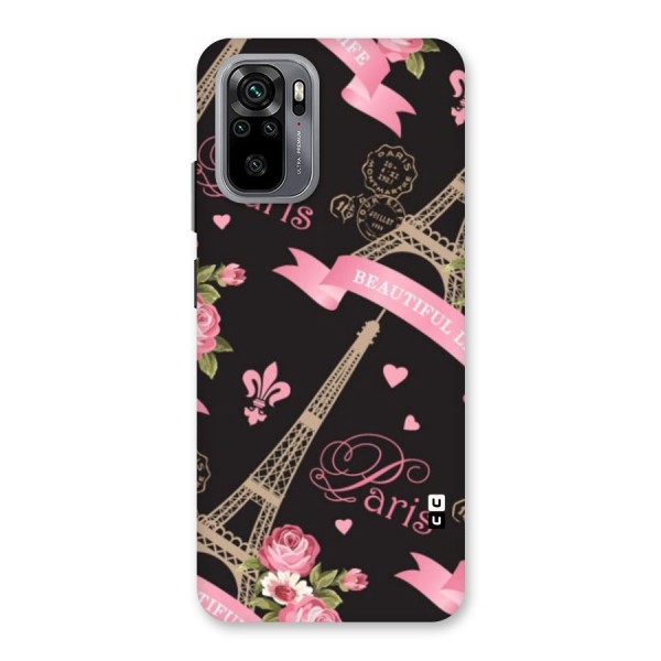 Love Tower Back Case for Redmi Note 10