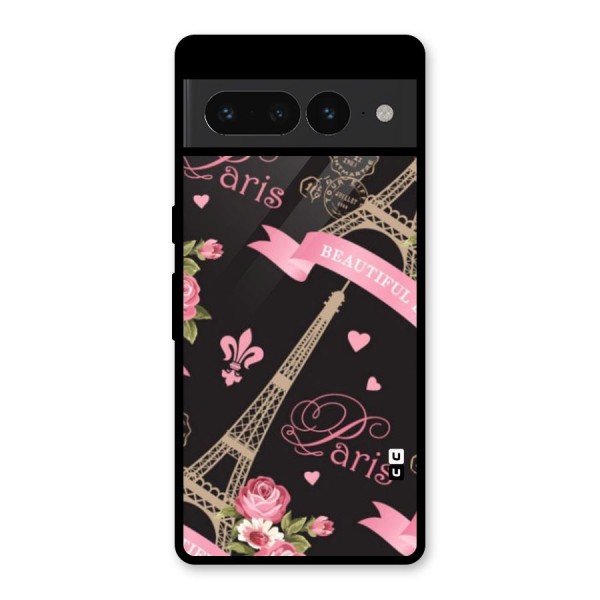 Love Tower Glass Back Case for Google Pixel 7 Pro