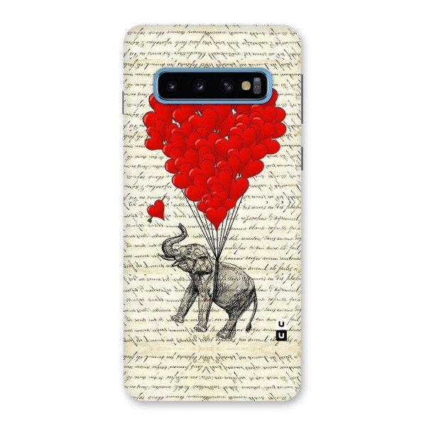 Love Weight Back Case for Galaxy S10