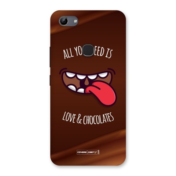 Love and Chocolates Back Case for Vivo Y81