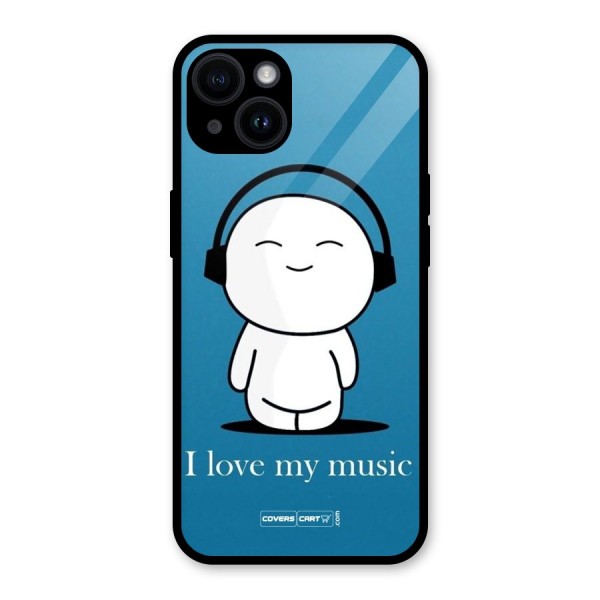 Love for Music Glass Back Case for iPhone 14