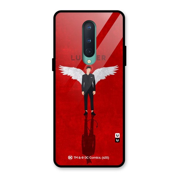 Lucifer Archangel Shadow Glass Back Case for OnePlus 8