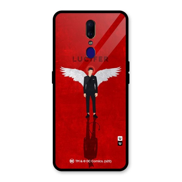 Lucifer Archangel Shadow Glass Back Case for Oppo F11